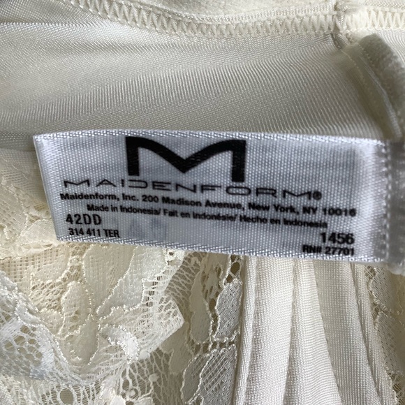 Maidenform Lace Trim Firm Control Body Shaper 42DD - Picture 4 of 5